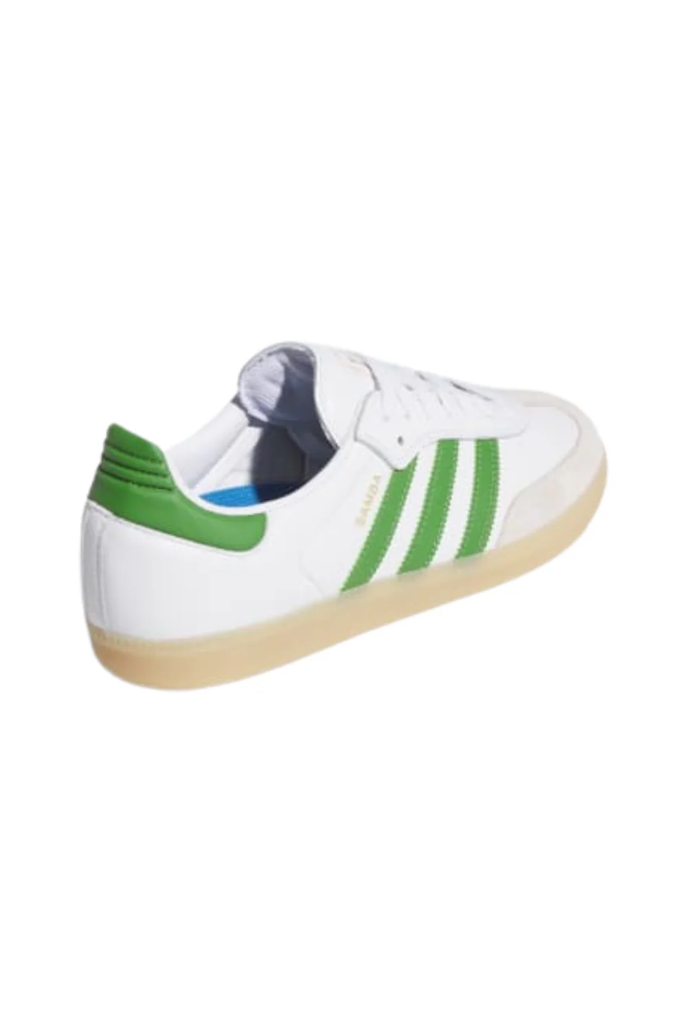 Adidas Samba Adv Shoes Cloud White / Crew Green /Gum - Image 3
