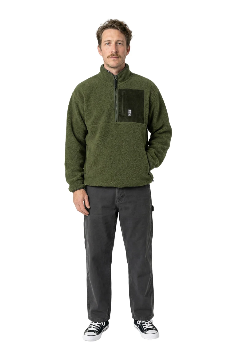 BamBooBay Boulder Fleece Olive - Image 5
