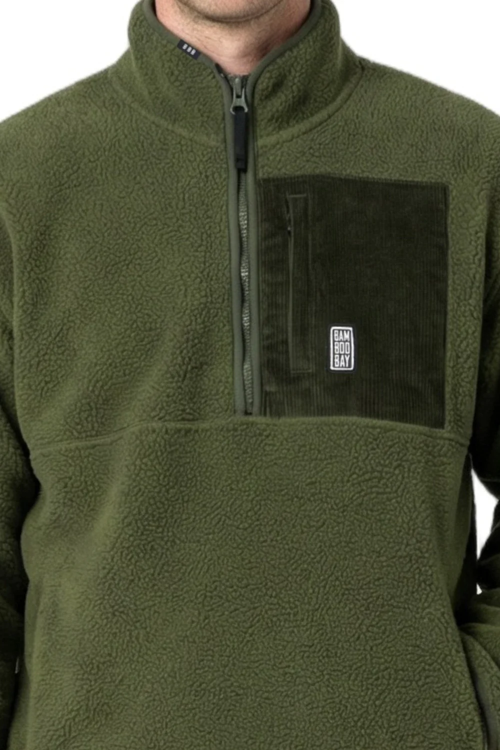 BamBooBay Boulder Fleece Olive - Image 6
