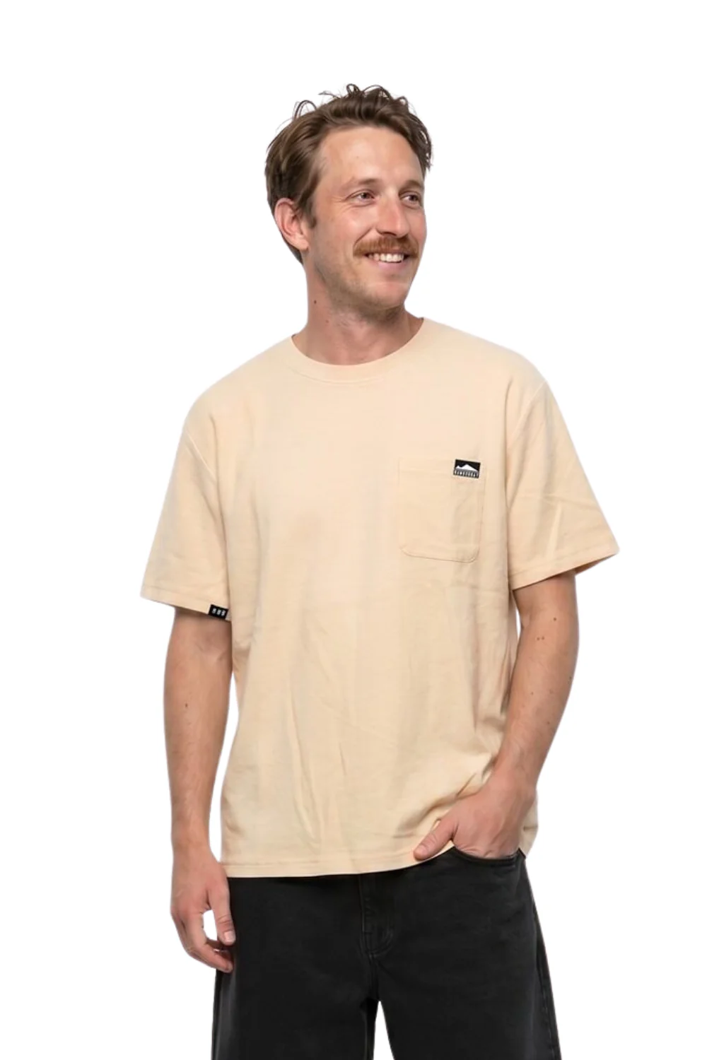 BamBooBay Lazy Terry Mens T-Shirt Butter