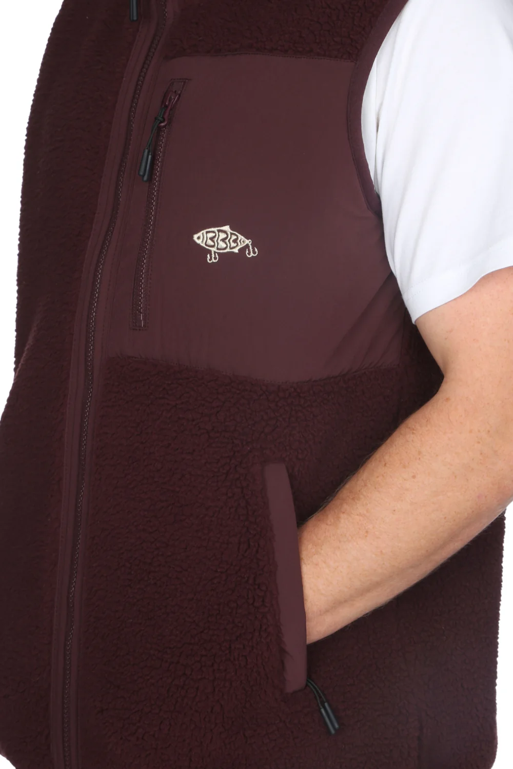 BamBooBay Lure Metal Vest Red Brown - Image 5