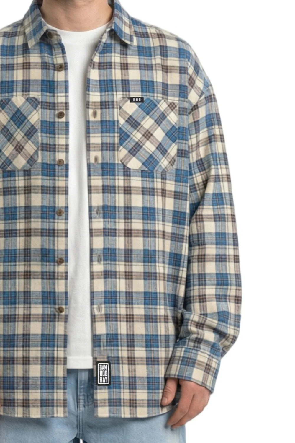 BamBooBay Sea To Sky Shirt Blue - Image 3
