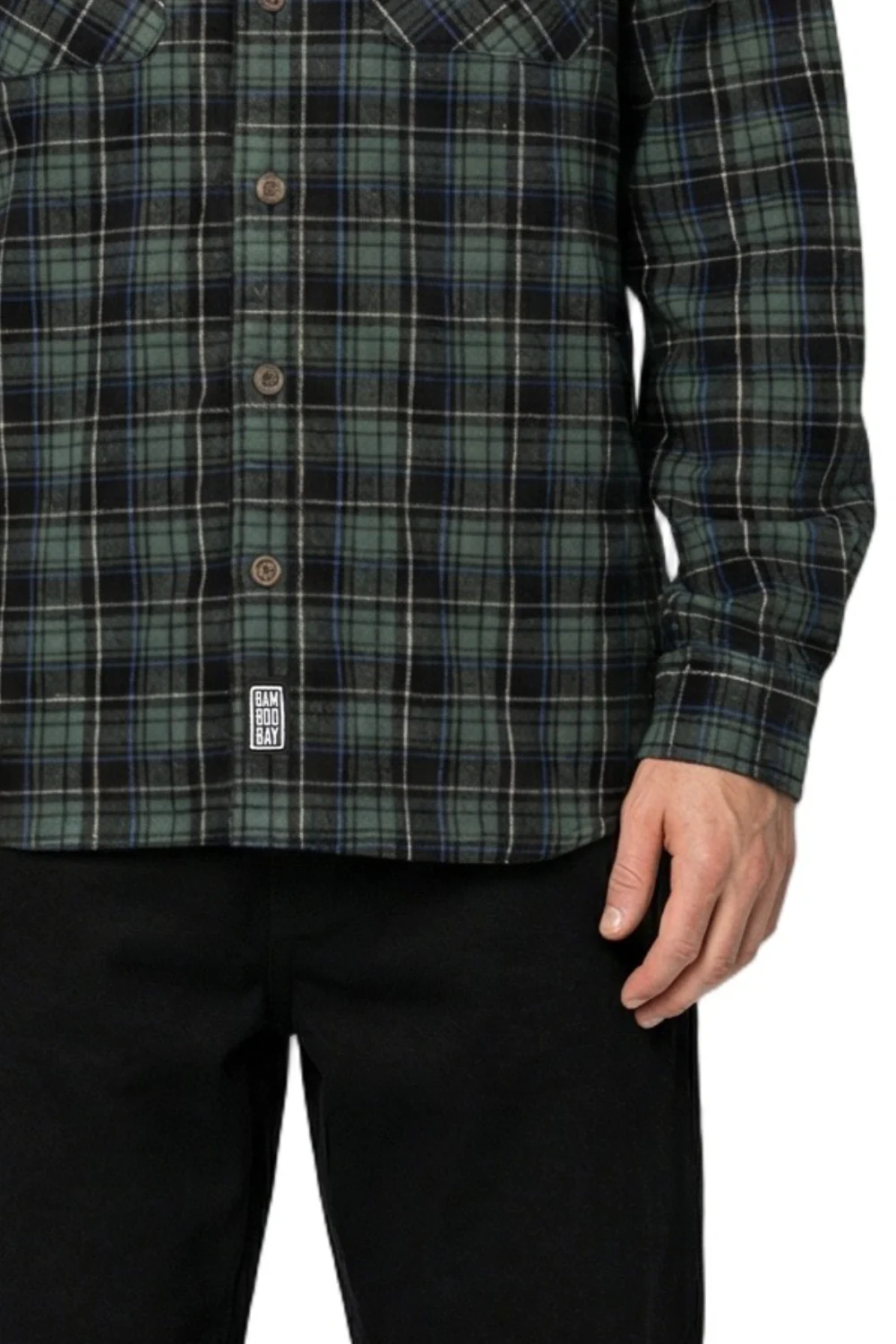 BamBooBay Sea To Sky Shirt Green - Image 4