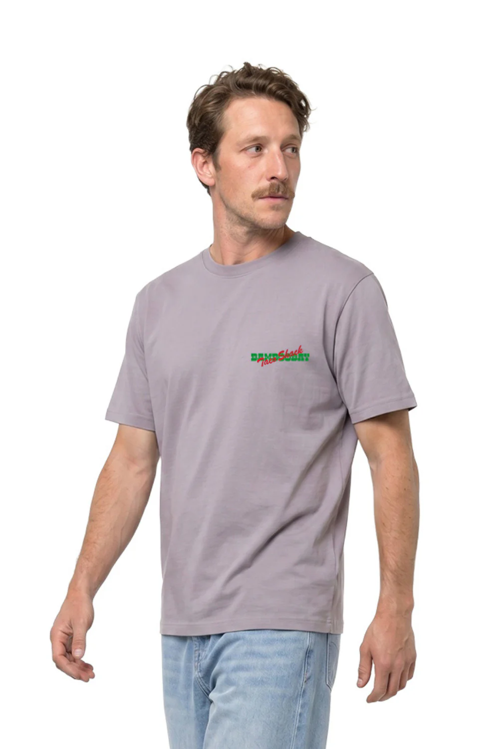 BamBooBay Taco Shack Mens T-Shirt Purple Haze - Image 4