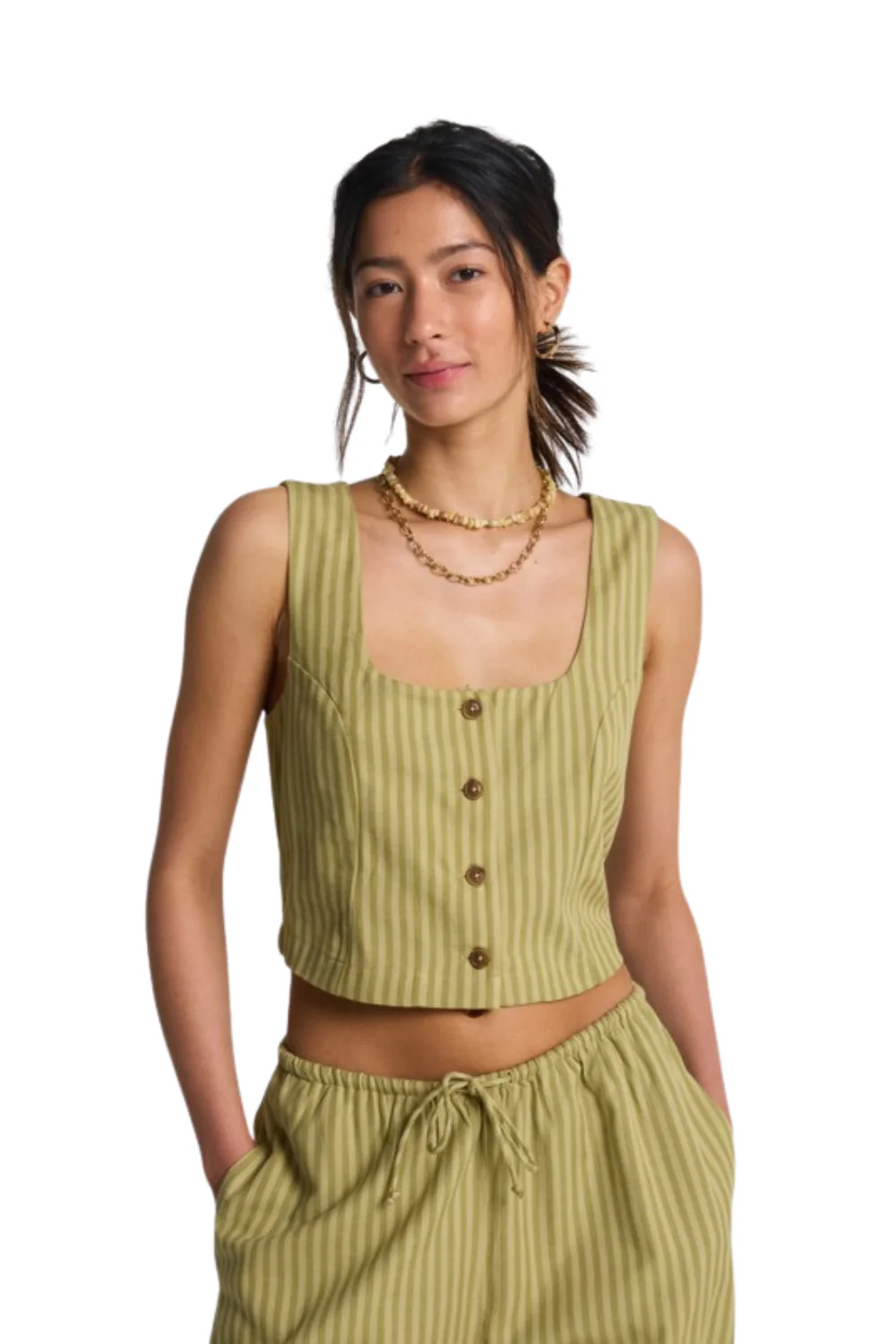 Billabong Another Wave Womens Vest Top Cedar