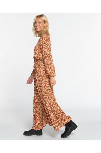 Billabong Good Day Dress Mocha - Image 4