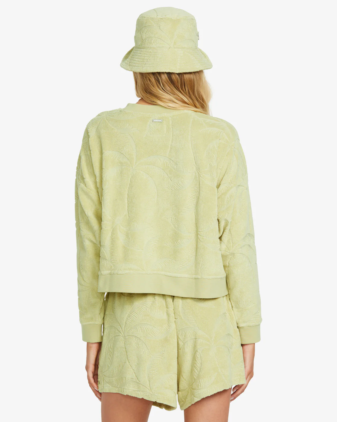 Billabong Sun Tempo Crew Fleece Wasabi - Image 3