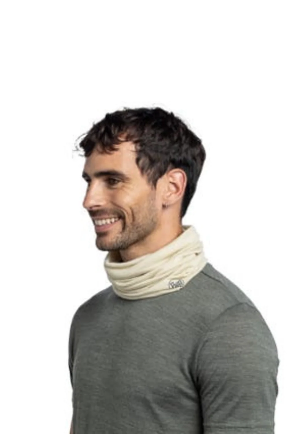 Buff Merino Lightweight Neckwear Solid Pistachio - Image 3