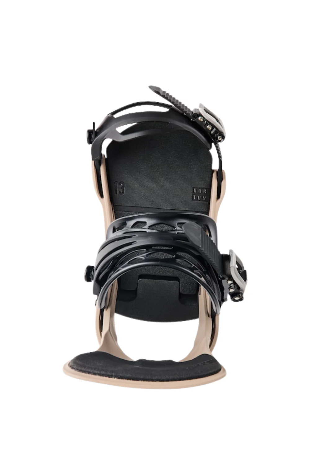 Burton Mens Cartel Re:Flex Snowboard Bindings Summit Taupe - Image 4