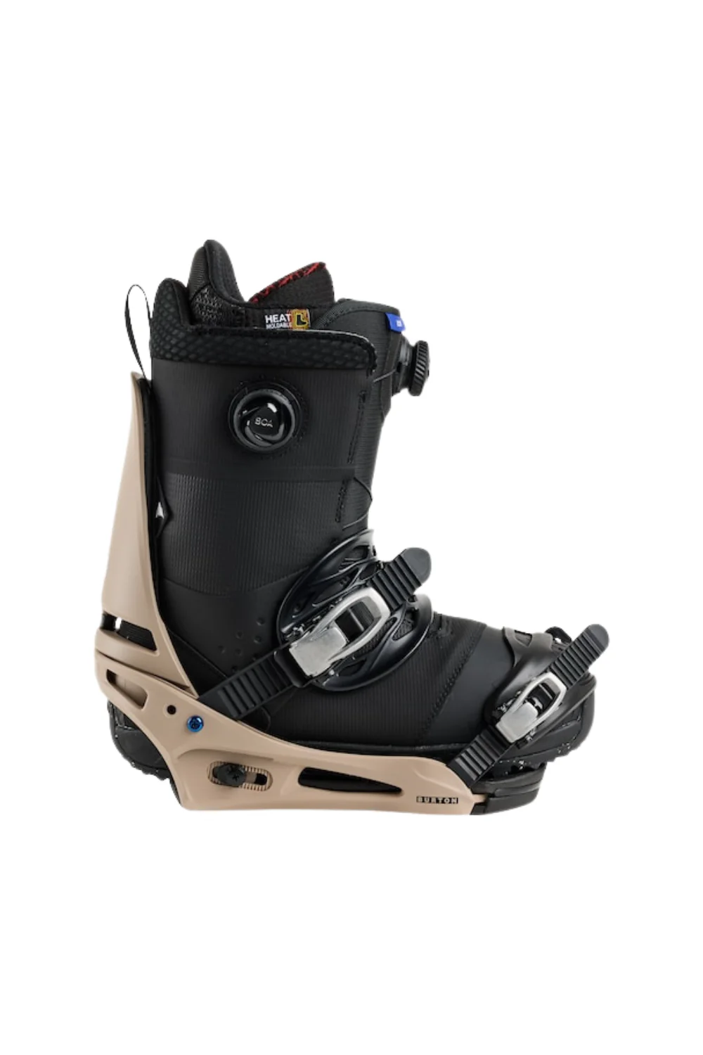 Burton Mens Cartel Re:Flex Snowboard Bindings Summit Taupe - Image 5