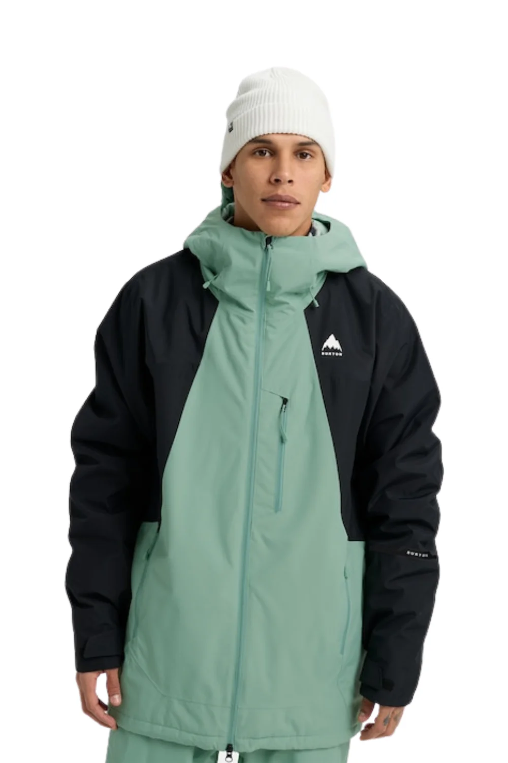 Burton Mens Reserve 2L Insulated Snowboard Jacket Soft Sage/True Black