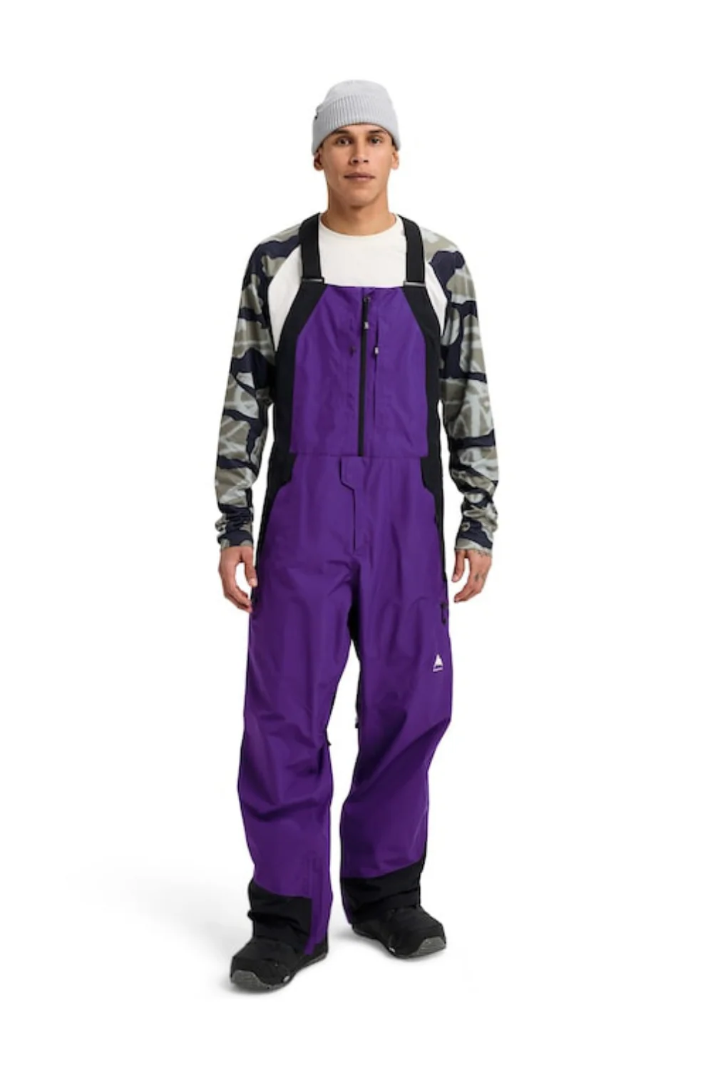 Burton Reserve Gore-Tex 2L Mens Bib Snowboard Pants Prism Violet/True Black