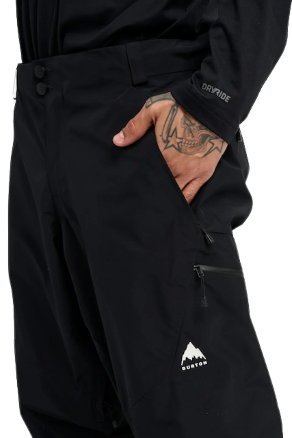 Burton Reserve Gore-Tex 2L Mens Snowboard Pants True Black - Image 4