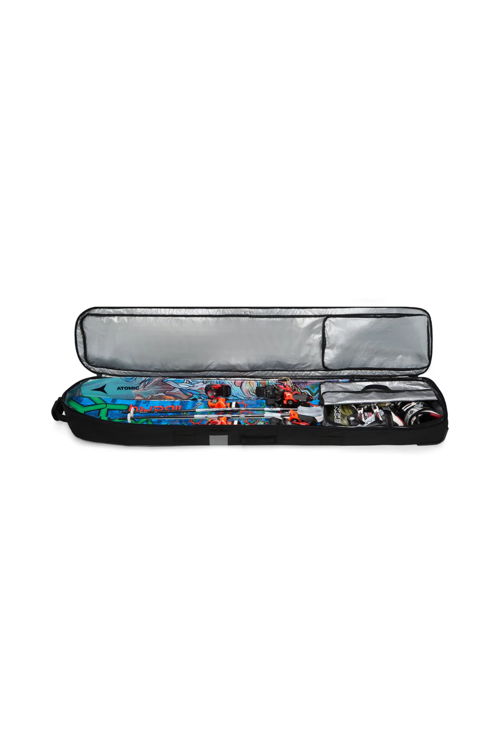Dakine Fall Line Ski Roller Bag 190cm Black - Image 5