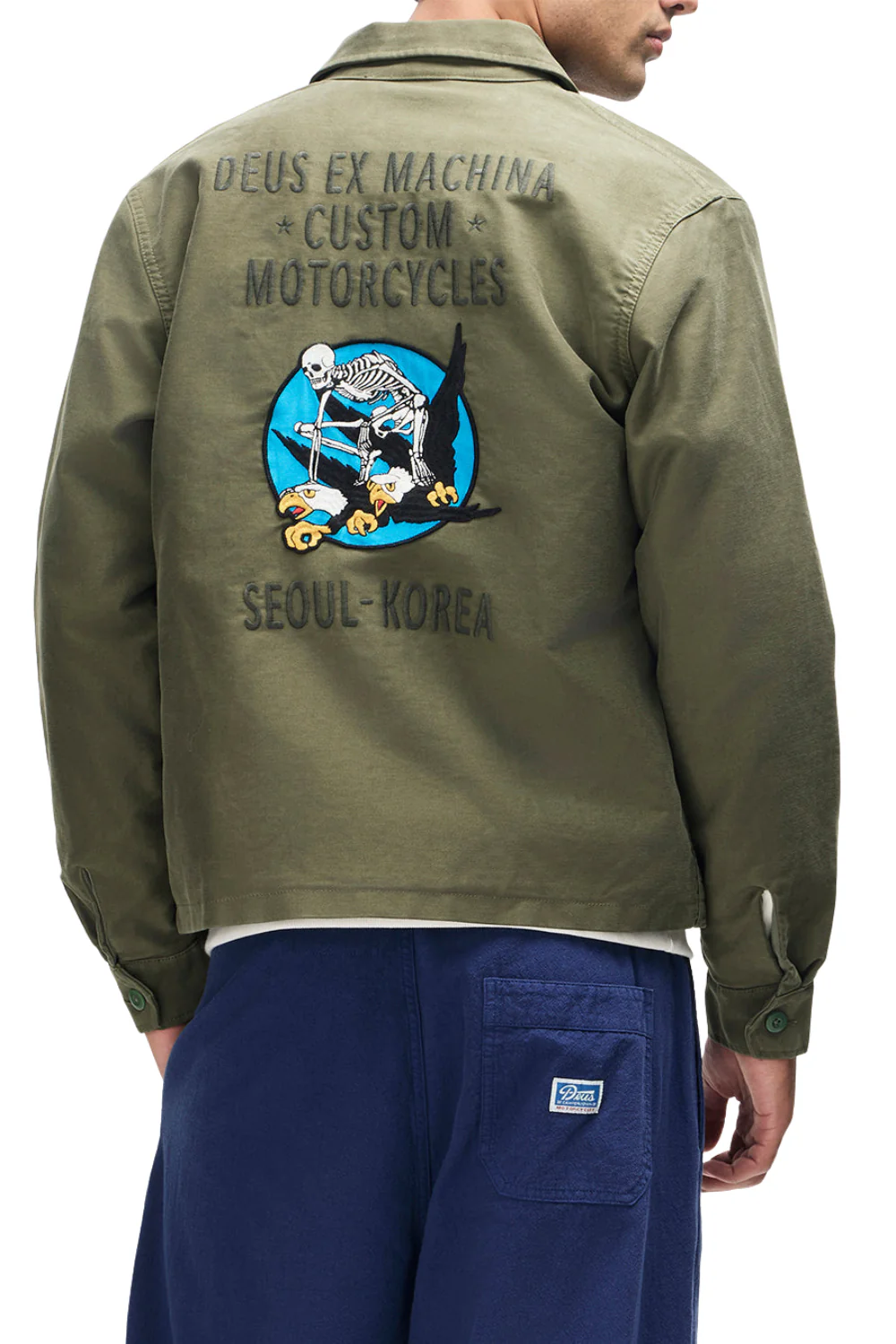 Deus Fugazi Souvenir Mens Jacket Pine Green - Image 2