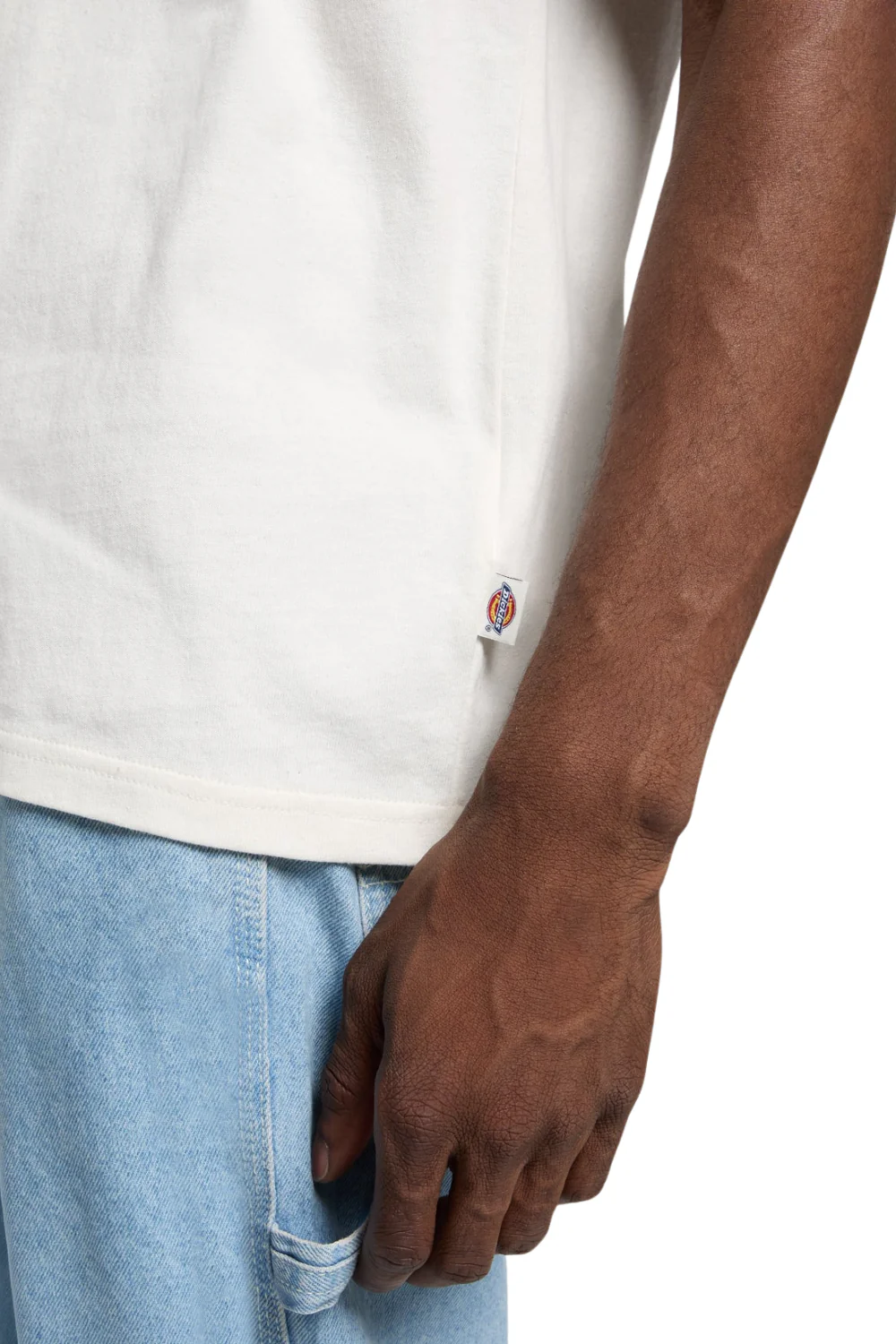 Dickies Dry Ridge Mens T-Shirt Egret - Image 6
