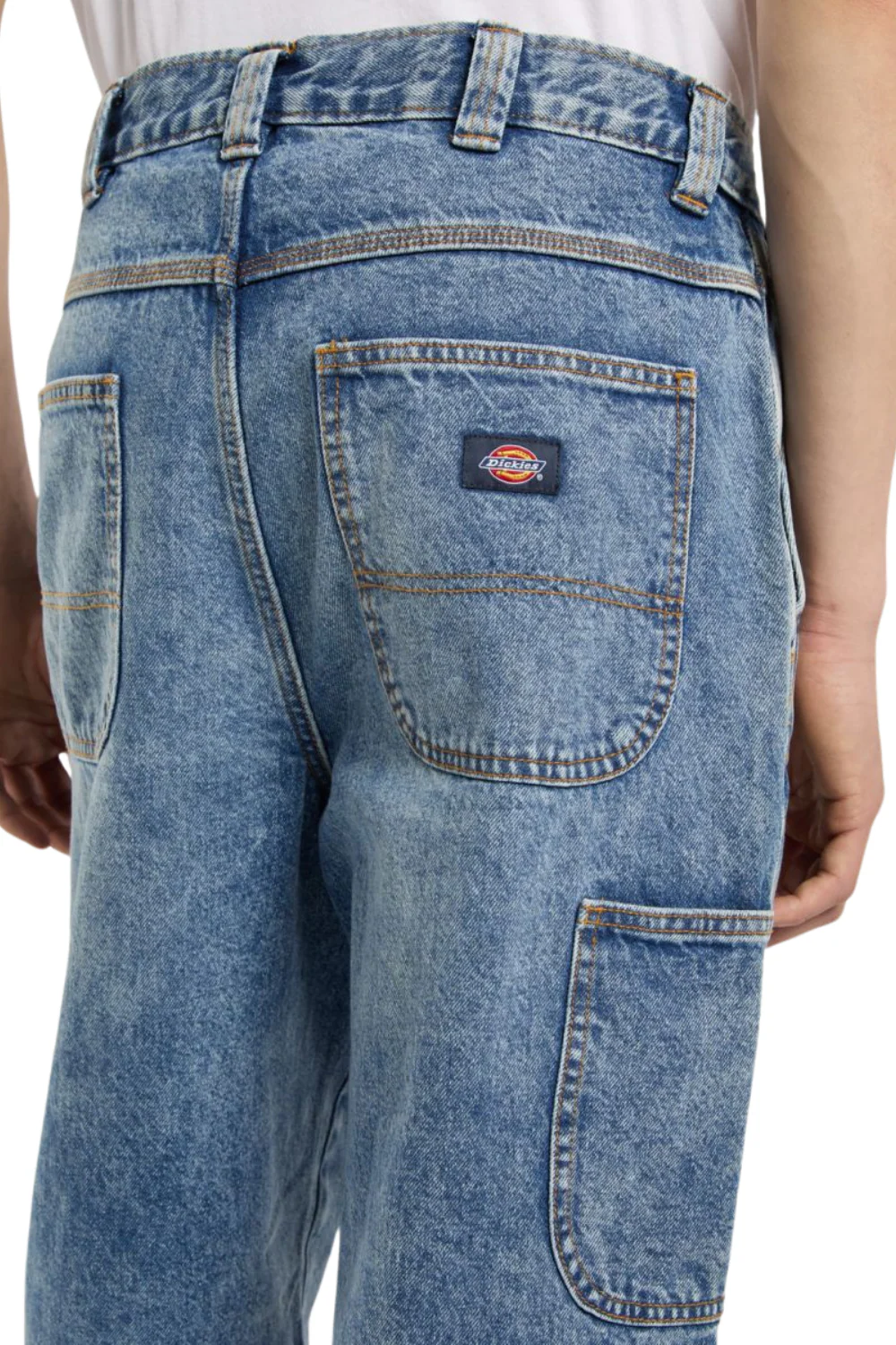 Dickies Madison Baggy Tapered Jeans Rinsed Fade - Image 5