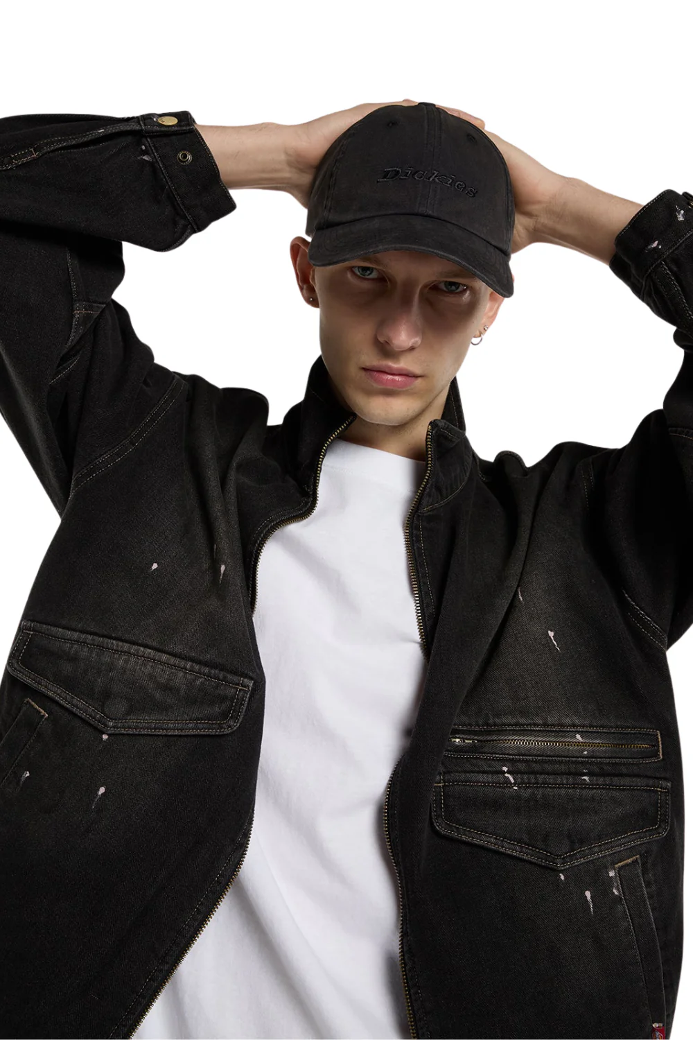 Dickies Middlefield Wash Dad Cap Black - Image 3