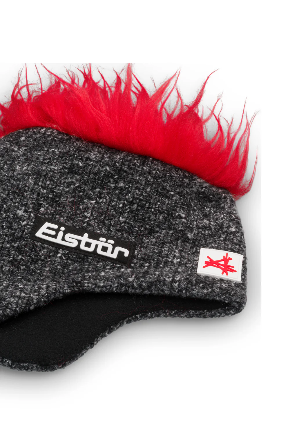 Eisbar Cocker Ski Austria Beanie Graphite/Red - Image 2