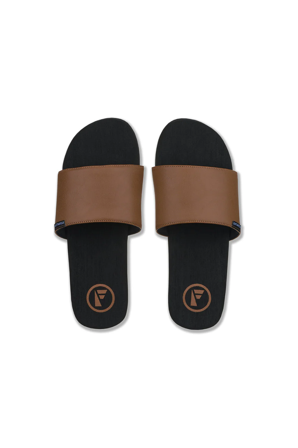 Foamlife Seales Slide Earth Womens Sandal Brown - Image 3