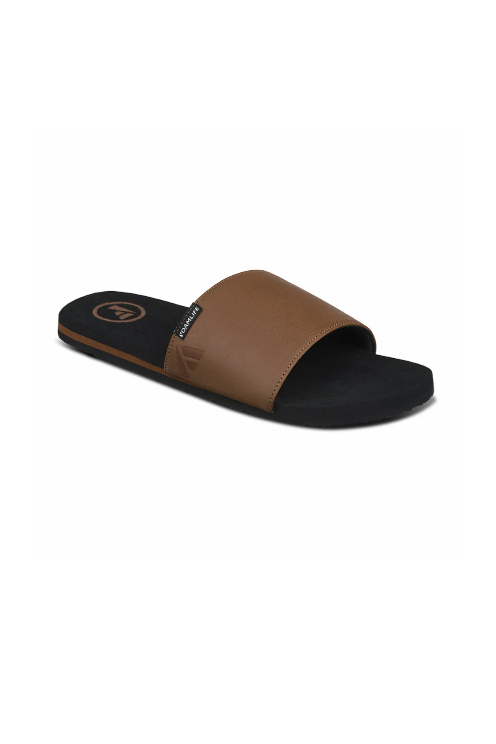 Foamlife Seales Mens Slide Sandal Black/Brown