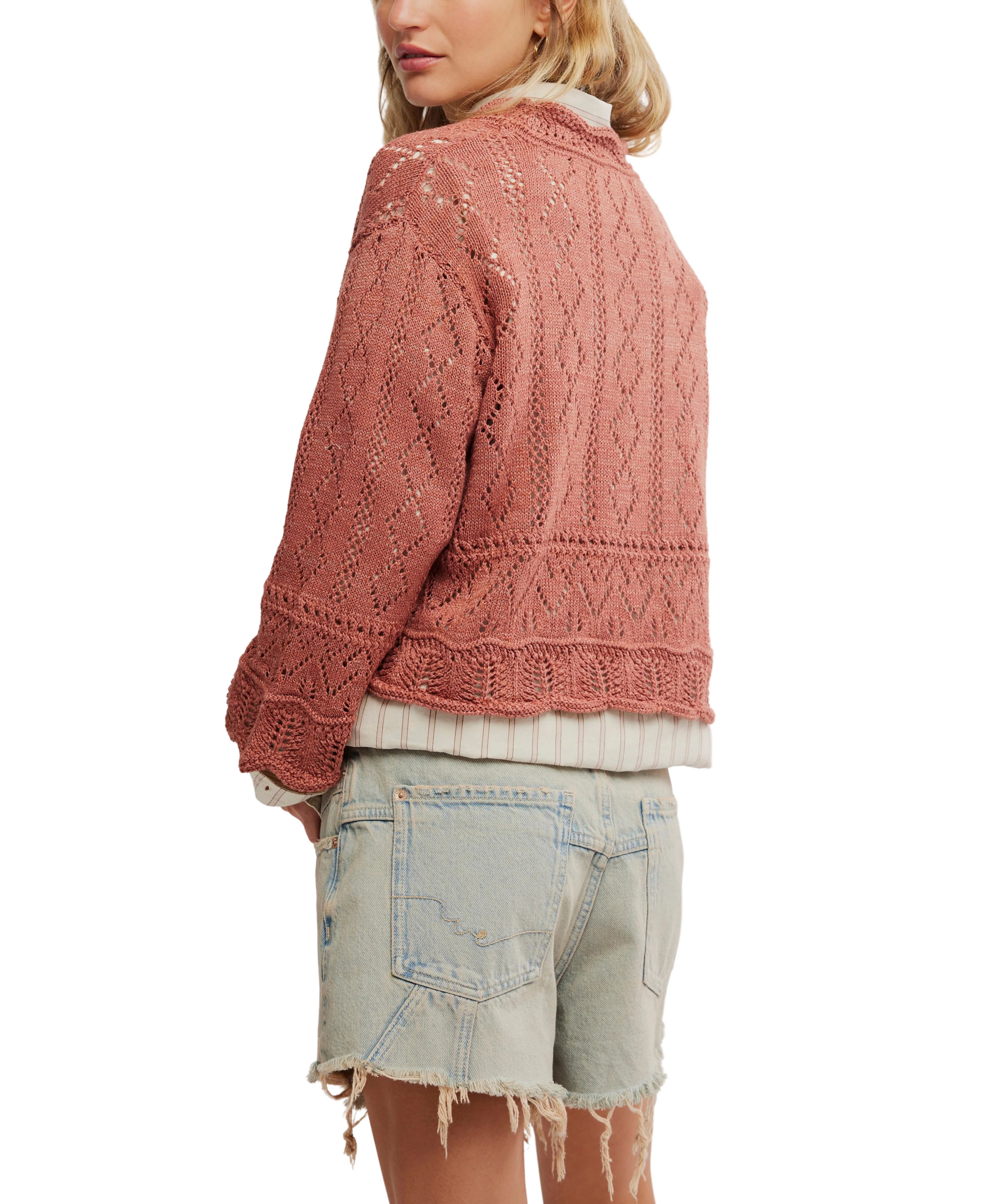Free People Charlotte Sweater Brown - Image 3