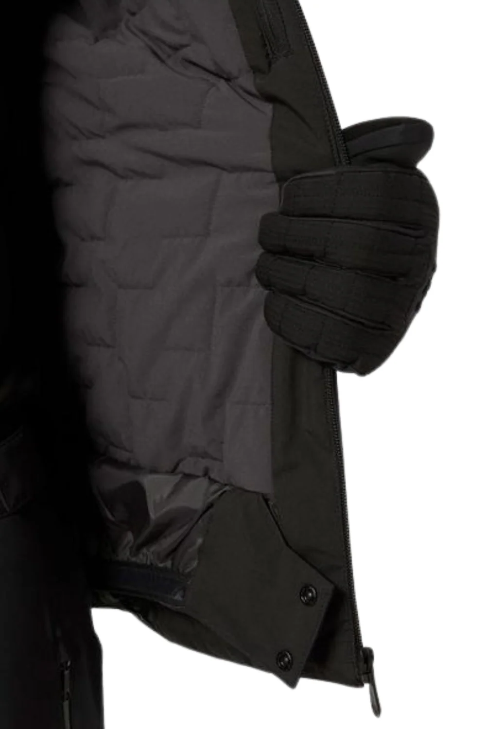 Helly Hansen Mens Carv Lifaloft 2.0 Ski Jacket Black - Image 4