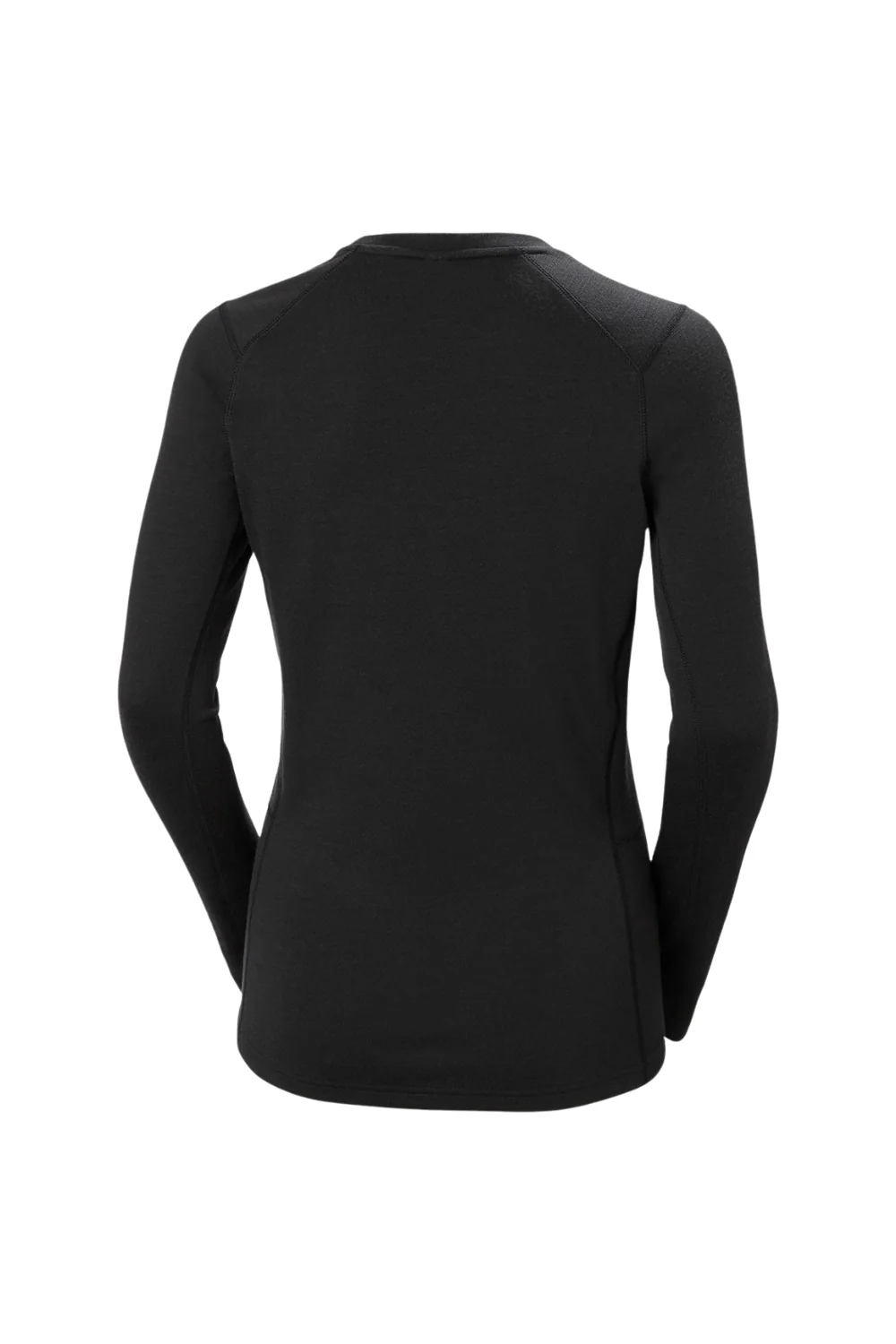 Helly Hansen Womens Lifa Merino Midweight Crew Base Layer Black - Image 4