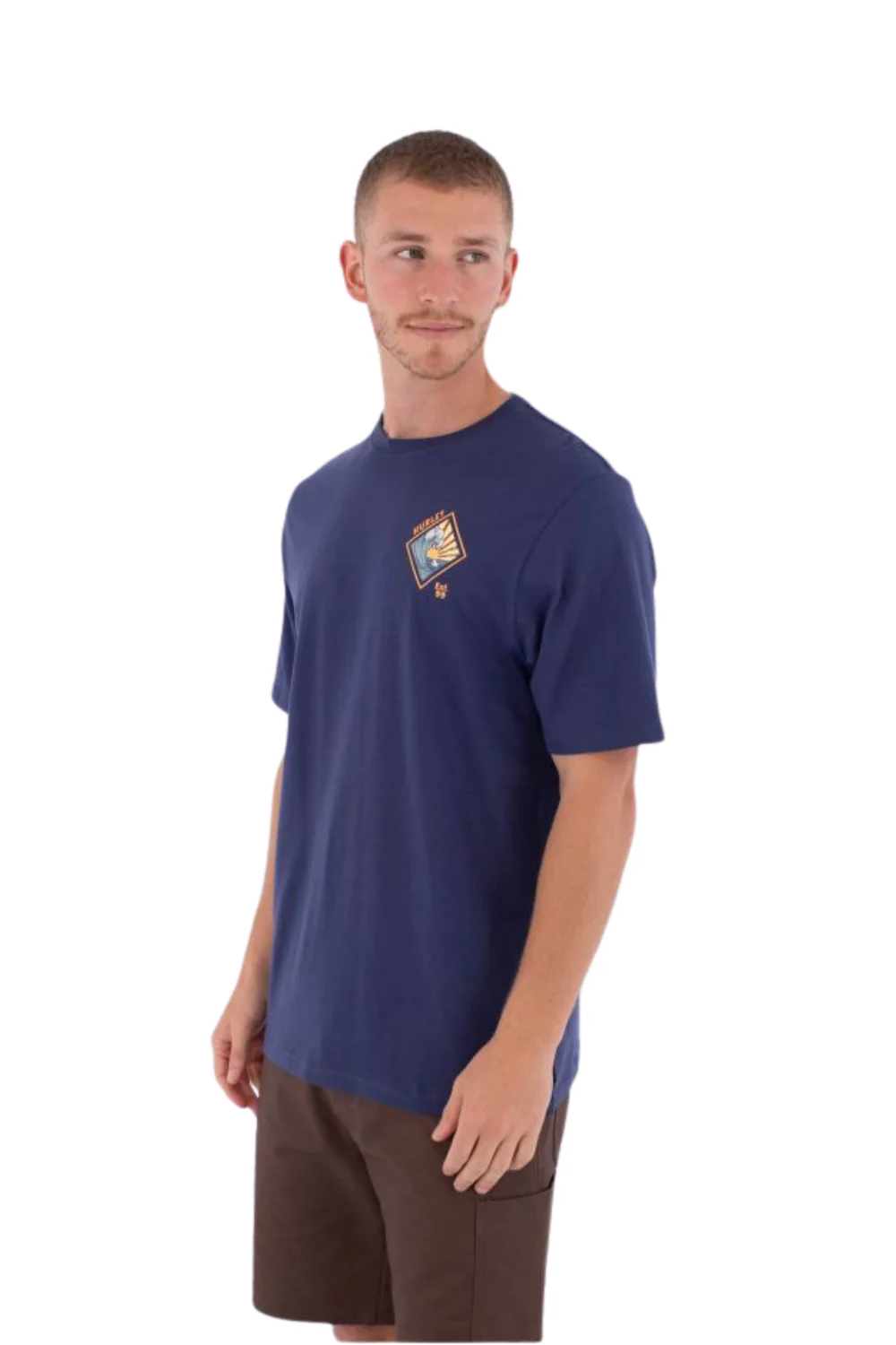Hurley Printing Press Disques Mens T-Shirt Distroyer - Image 3