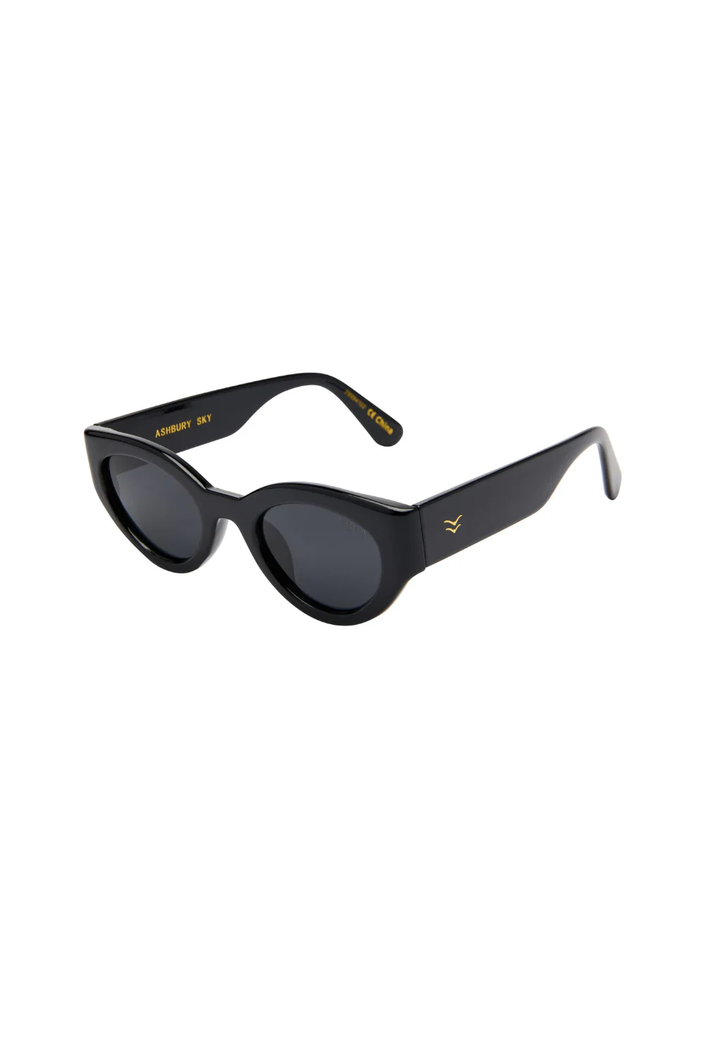 I-Sea Ashbury Sky Sunglasses Black/Smoke Polarized