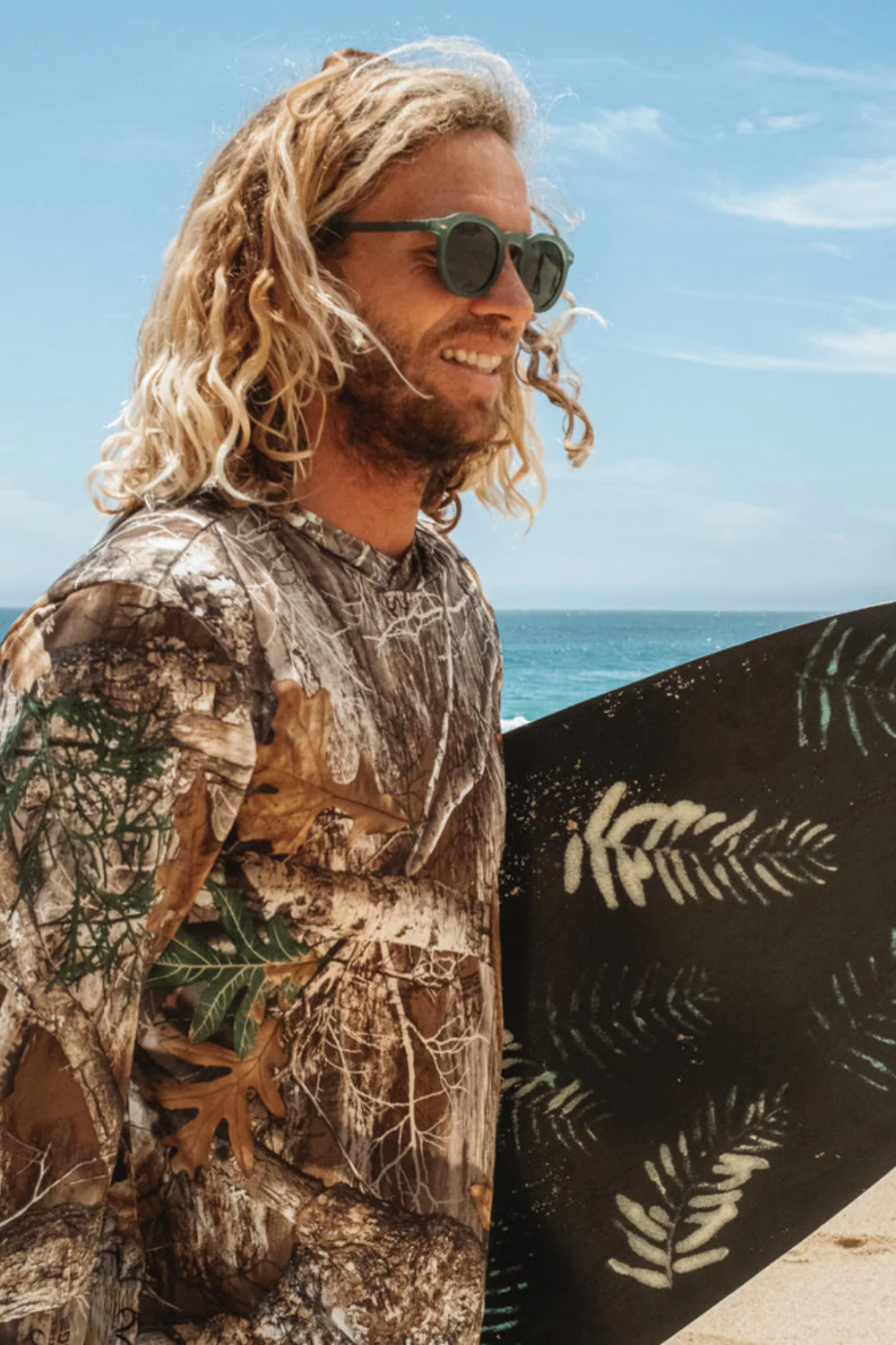 I-Sea Blair Conklin Sunglasses Kale/Green Polarised Lens - Image 4