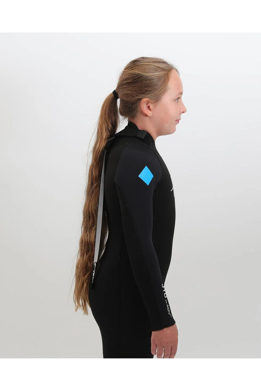 Tiki Junior Adv Wetsuit 5/4/3 GBS Steamer Back Zip - Image 6