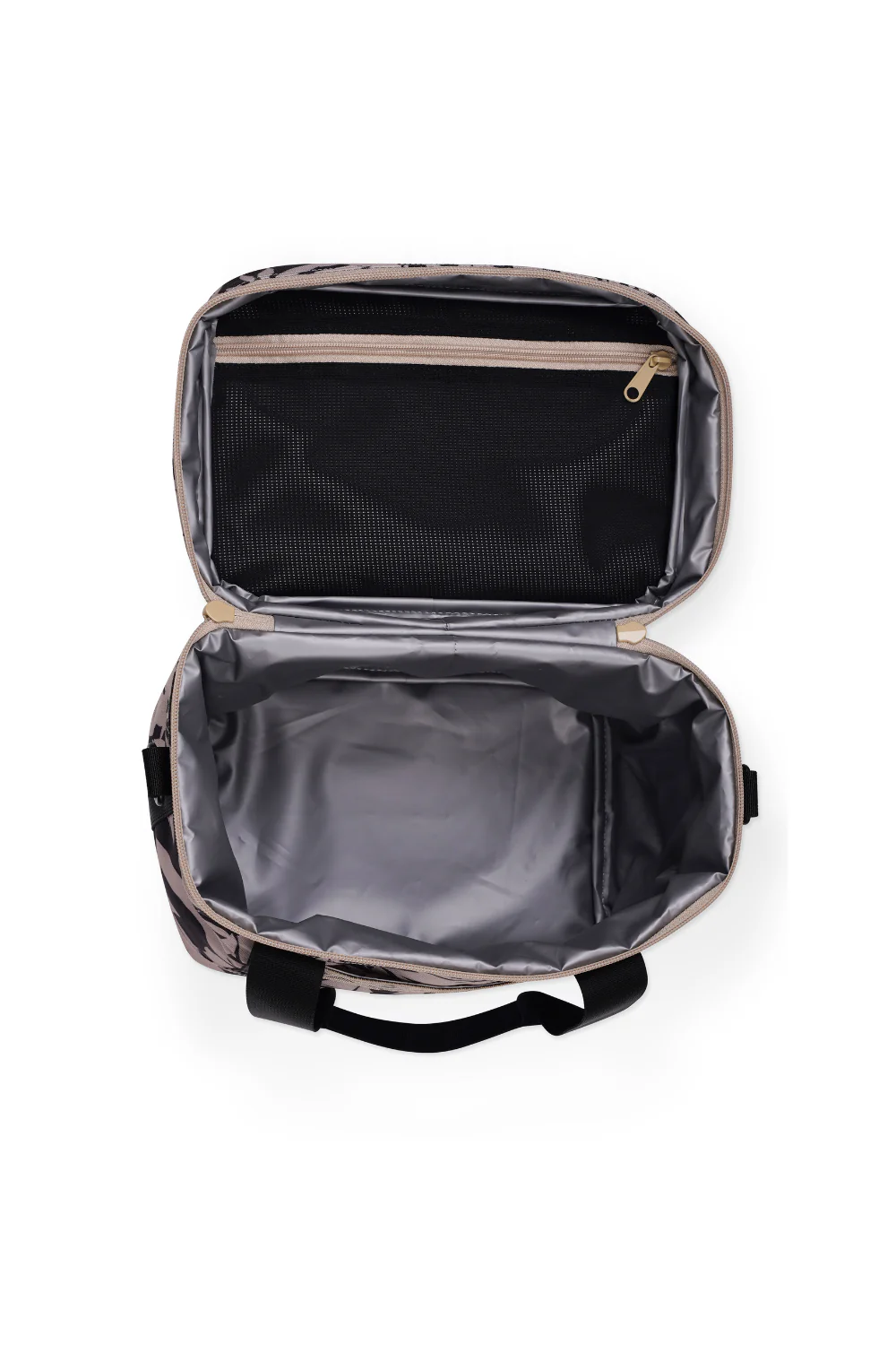 Kavu Meal Mate Lunch Bag Black/White Fronds - Image 3
