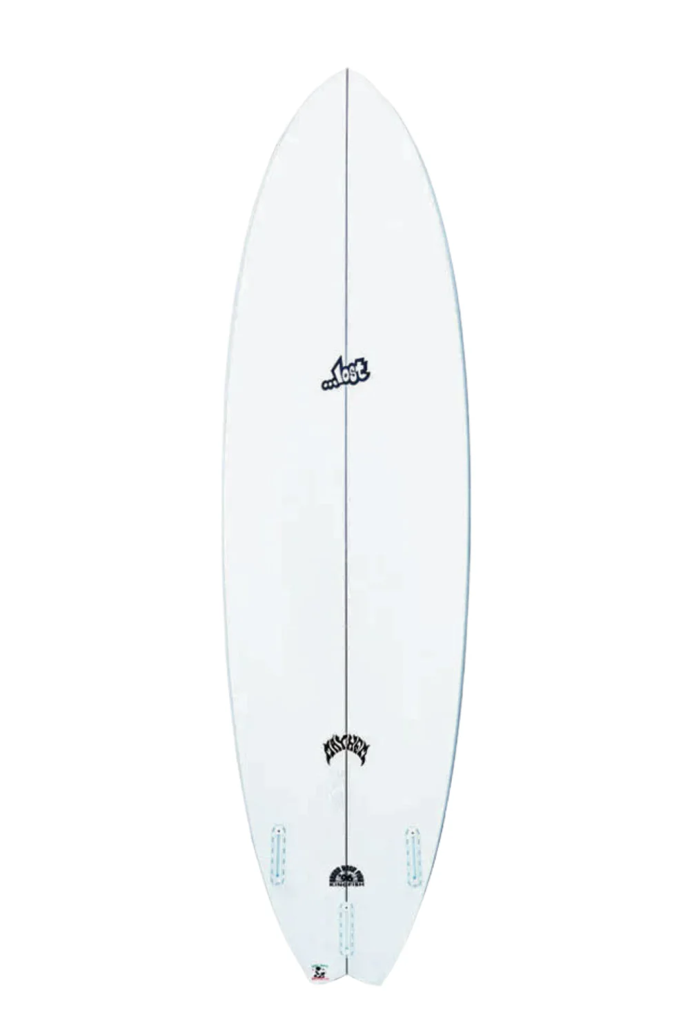 Lost RNF Kingfish Surfboard - PU - Futures - 3 Fin - Image 2