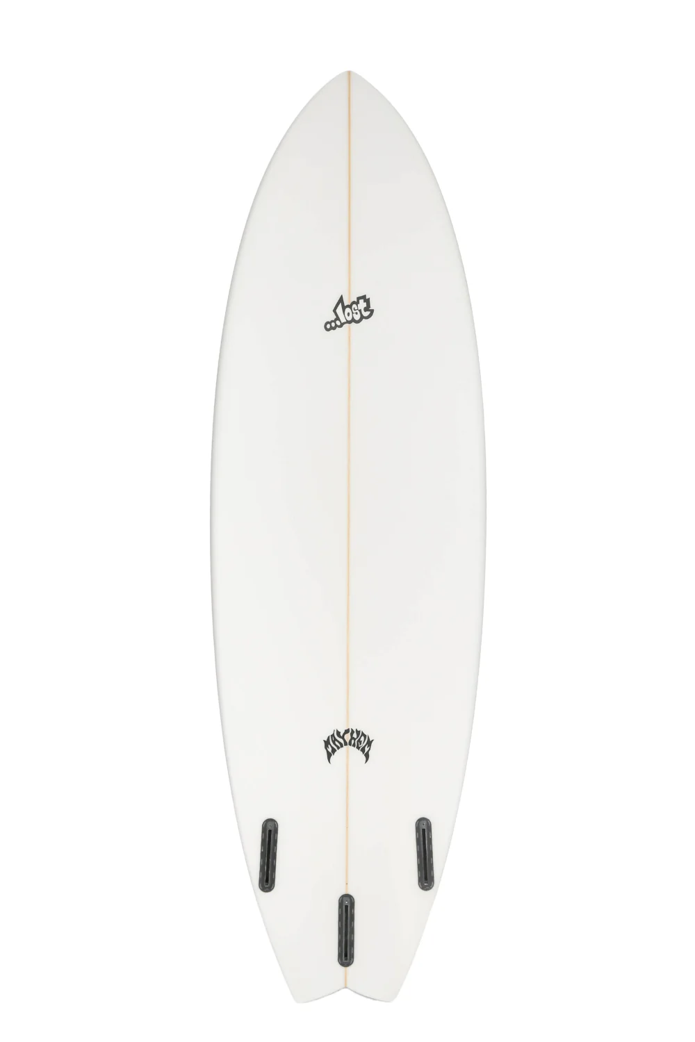 Lost Round Nose Fish 96 Surfboard - PU - Futures - 3 Fins - Image 2