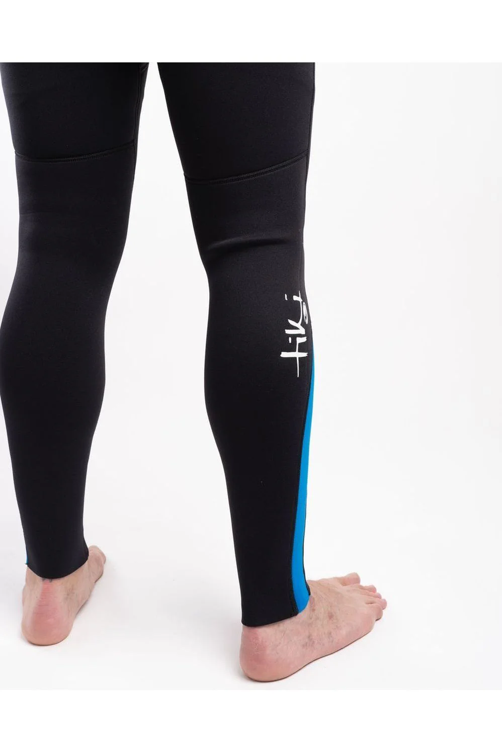 Tiki Tech 3/2mm Mens Wetsuit Back Zip Black/Blue - Image 9