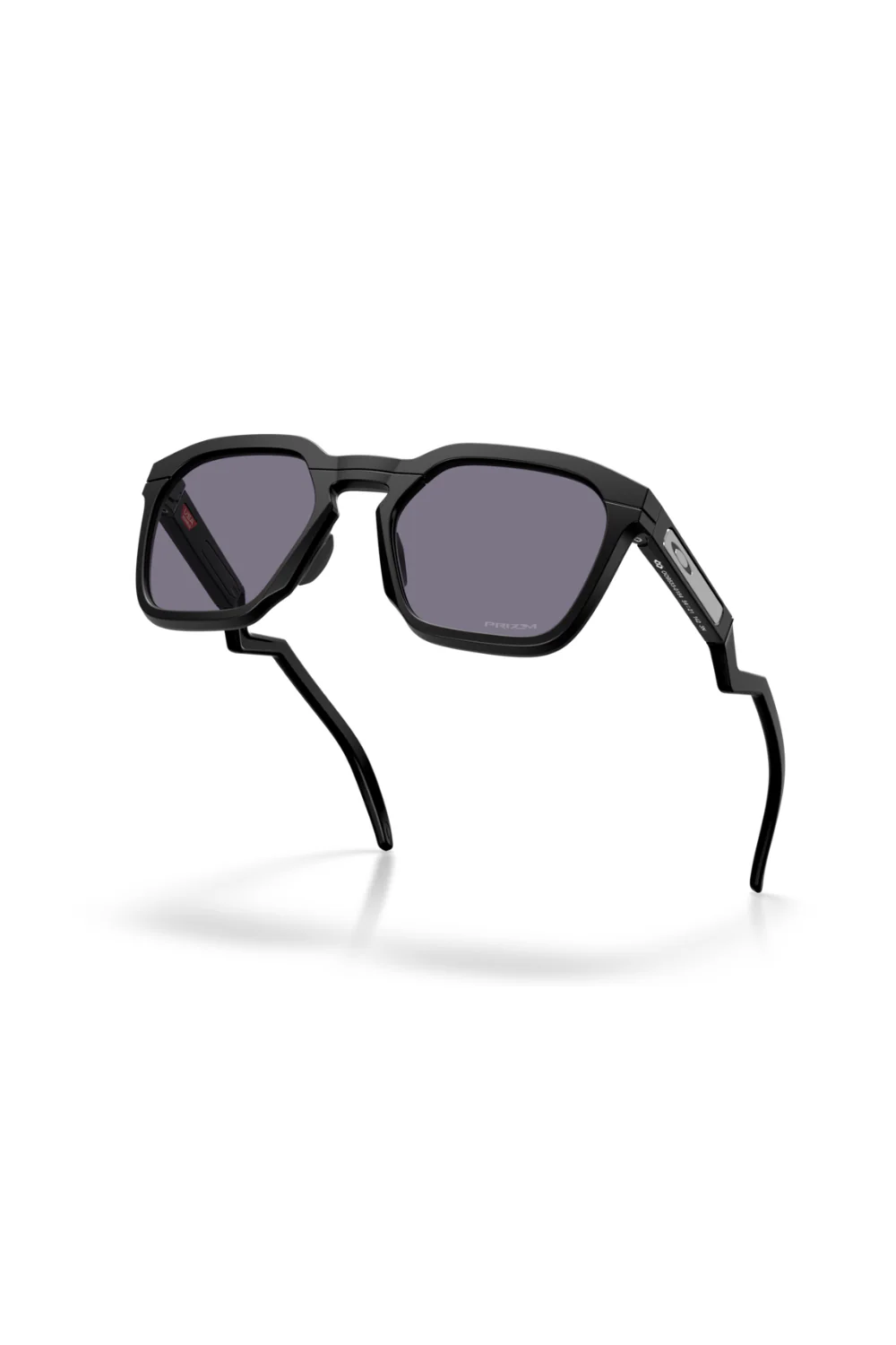 Oakley HSTN SQ Sunglasses Prizm Grey Lenses, Matte Black Frame - Image 4