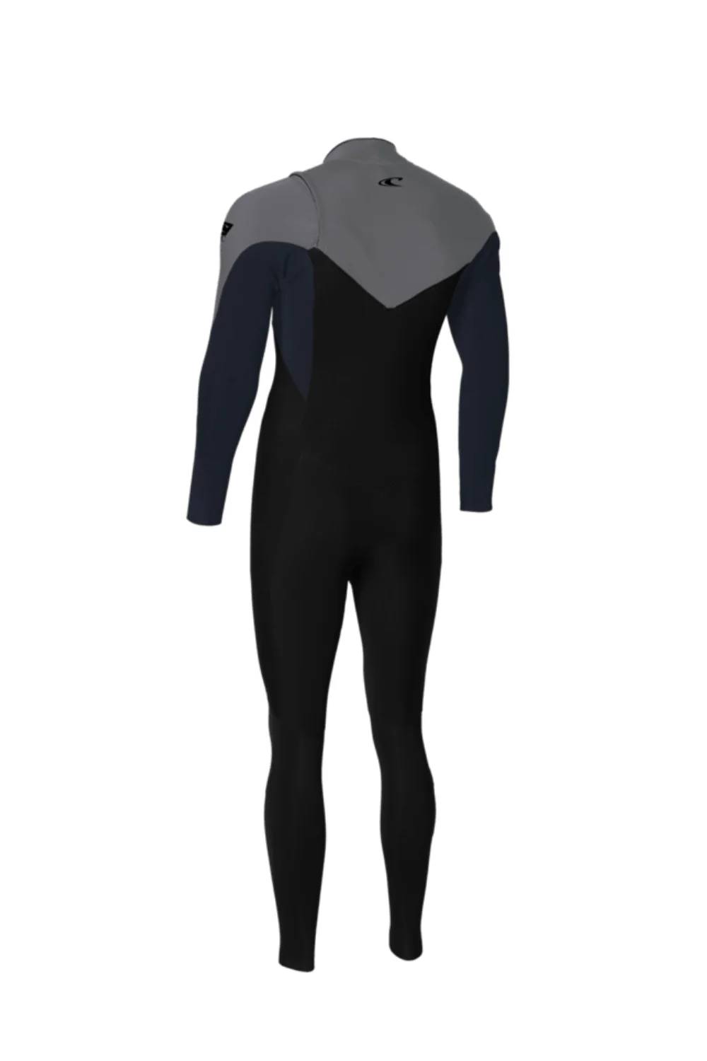 O'Neill Epic 3/2mm Mens Wetsuit Chest Zip Black/Slate/Smoke - Image 2