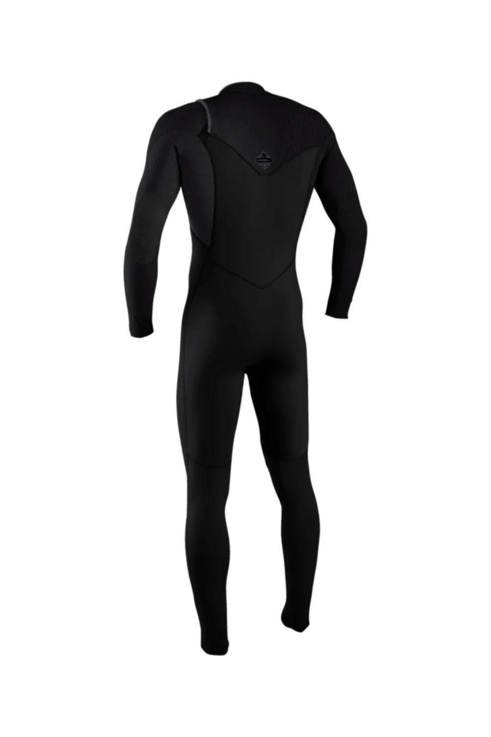 O'Neill Hyperfreak 4/3+ Youth Wetsuit Chest Zip Black/Tempered Steel/Tempered Steel - Image 2