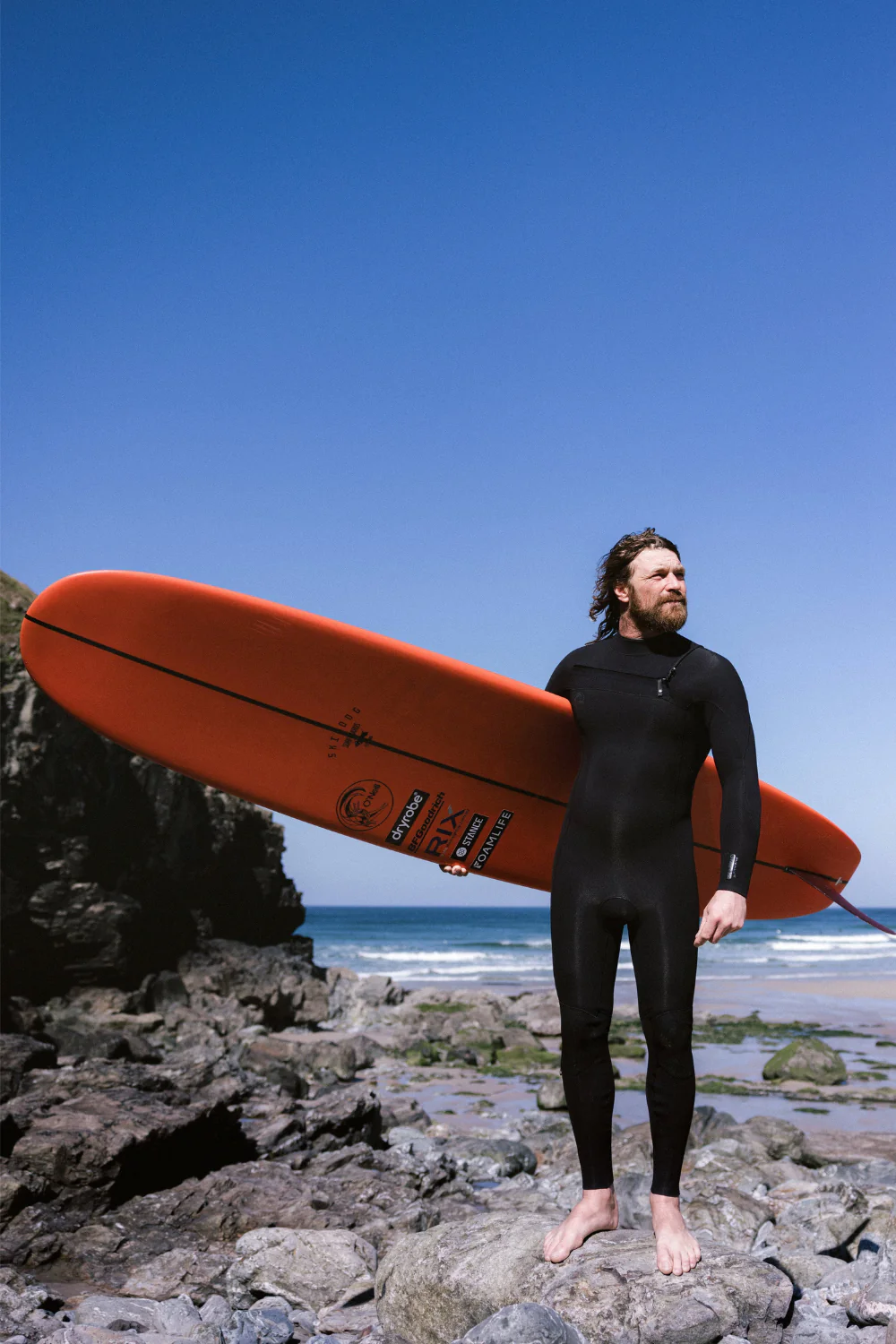 O'Neill O'Riginal RG8 5/4mm Mens Wetsuit Chest Zip Black - Image 5