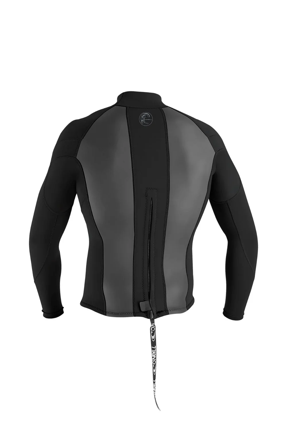 O'Neill O'Riginal 2/1mm Mens Wetsuit Jacket Back Zip Black - Image 2