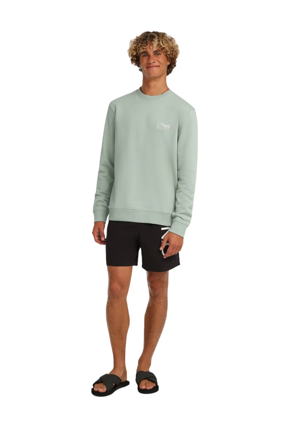 O'Neill O'Riginals Cali Mens Crewneck Sweatshirt Marble Arch - Image 5