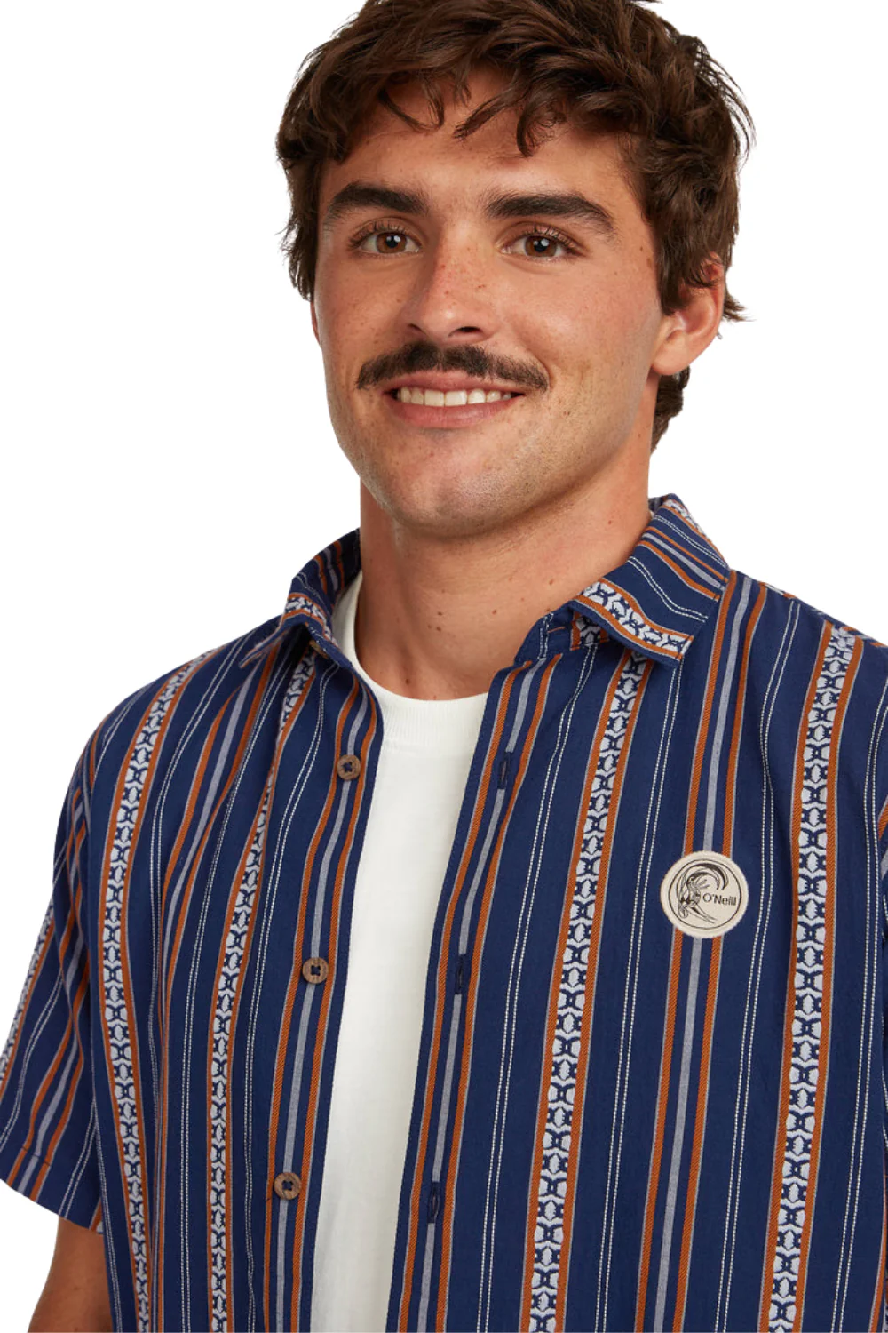 O'Neill O'Riginals Jacquard Mens Shirt Blue Originals Jstripe - Image 2