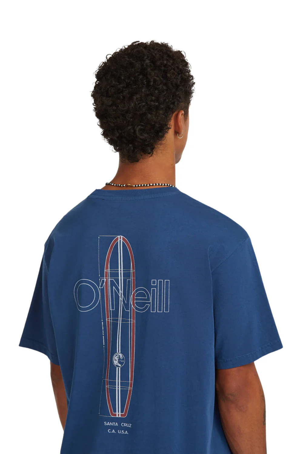 O'Neill O'Riginals Vintage Mens Graphic T-Shirt English Evening - Image 3