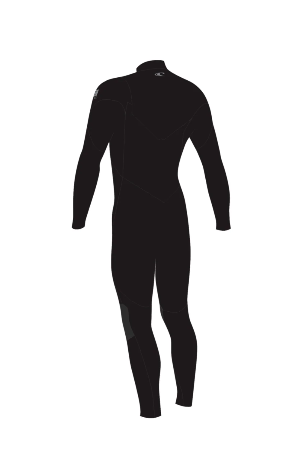 O'Neill Epic 4/3 Youth Chest Zip Wetsuit Black/Black/Black - Image 2
