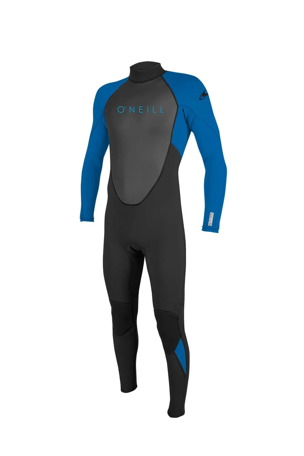 O'Neill Reactor-2 Youth 3/2mm Wetsuit Back Zip Black/Ocean
