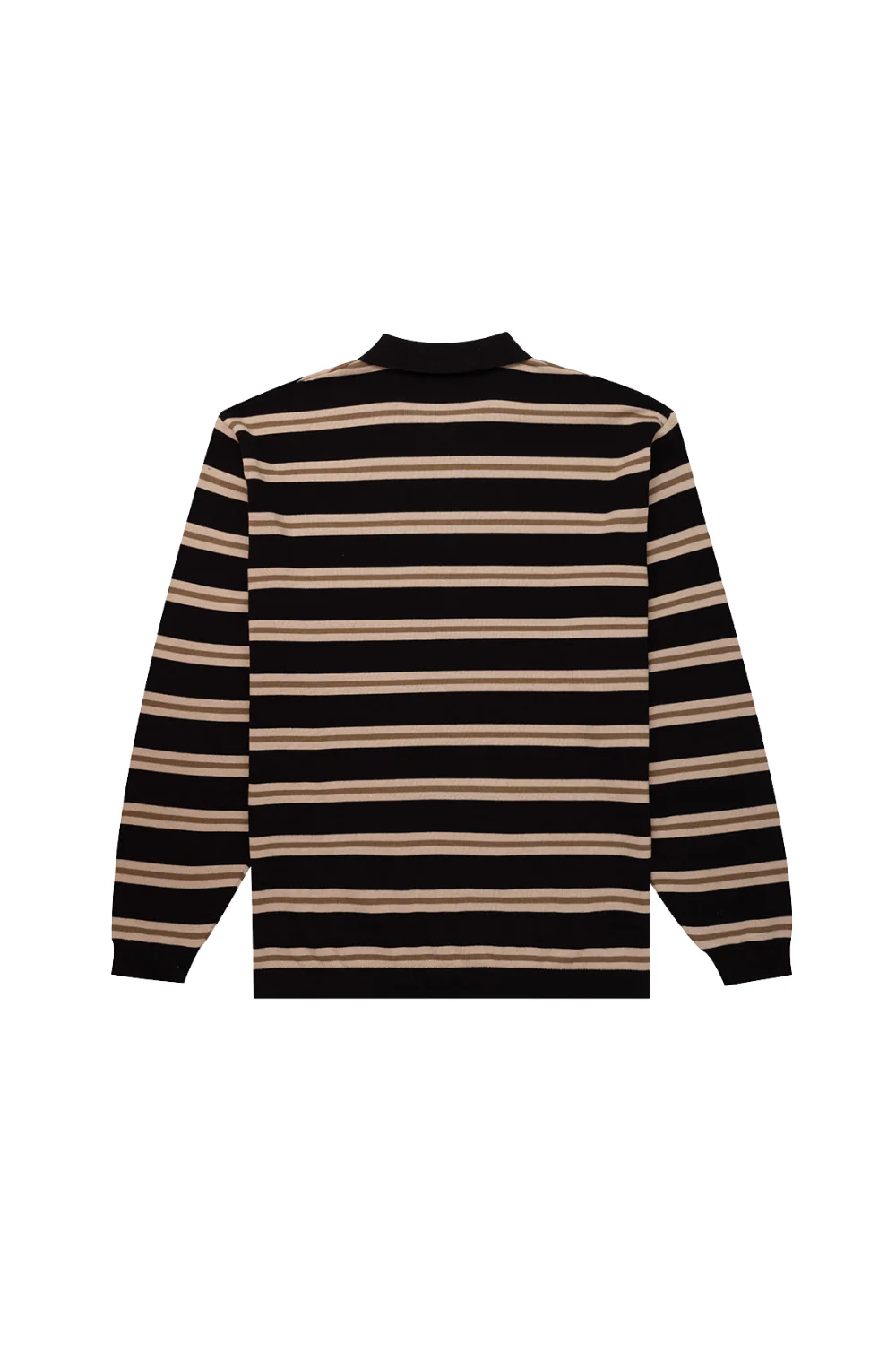 Parlez Aspen Long Sleeve Polo Knit Black - Image 4