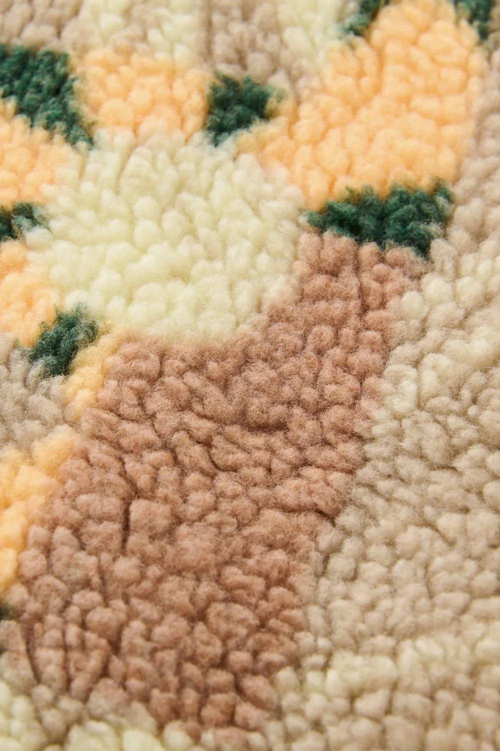 Passenger Clover Womens Recycled Sherpa Fleece Sun Patch Simply Taupe - Image 6