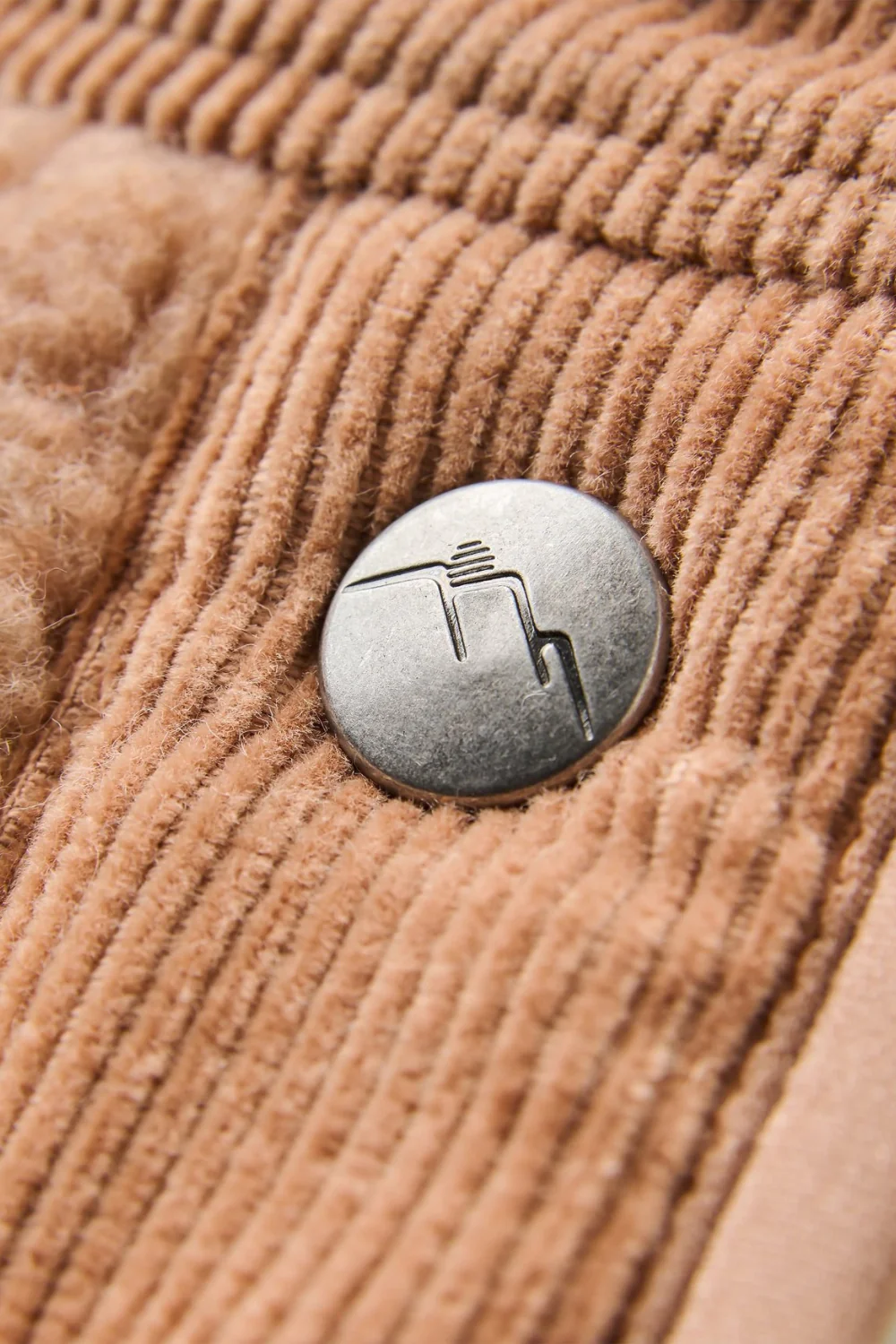 Passenger Clover Womens Recycled Sherpa Fleece Sun Patch Simply Taupe - Image 7