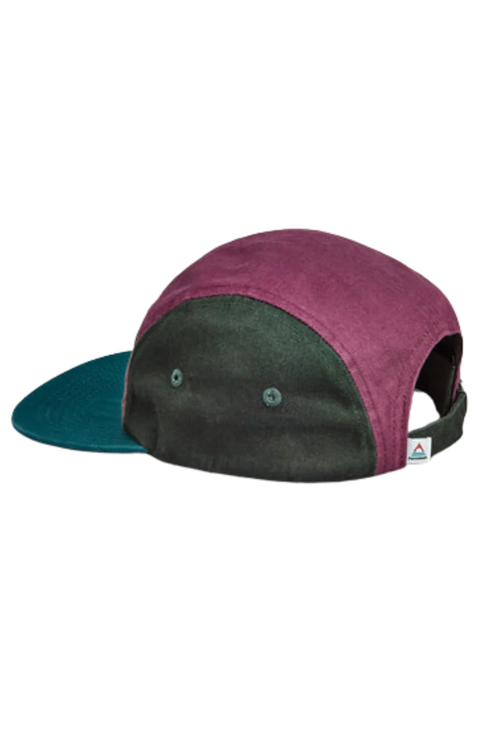 Passenger Fixie Recycled 5 Panel Cap Grape Multi - Image 2